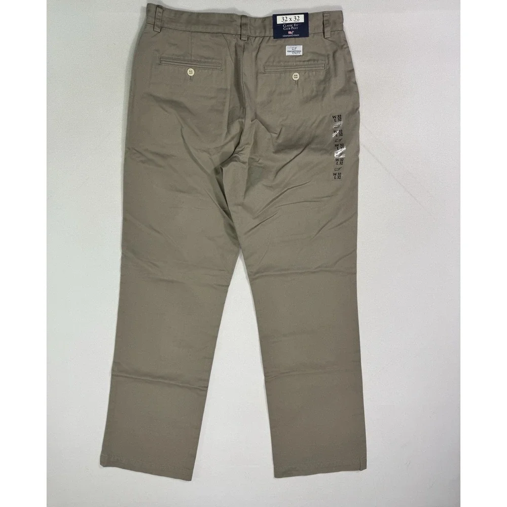 Vineyard Vines Classic Fit Club Pant Men's 32x32 (32x31) NWT Chino Career Casual